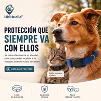 UbiHuella - Localizador para mascotas, perros y gatos